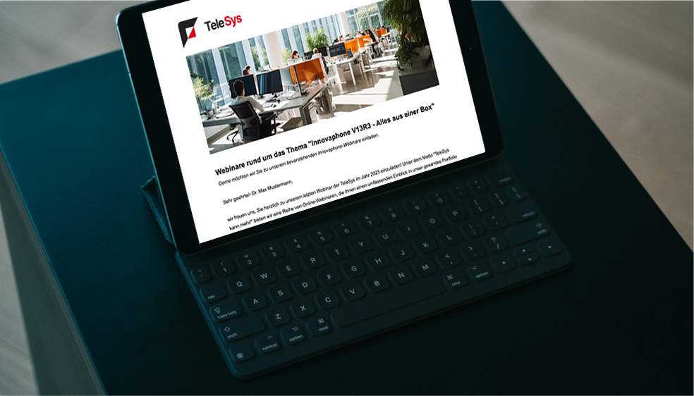 Jetzt Telesys Newsletter abonnieren – Preview-Image