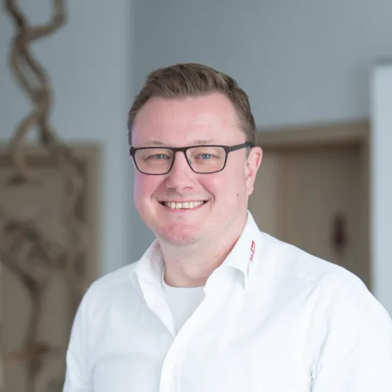 Der TeleSys Mitarbeiter Markus Wehrfritz.