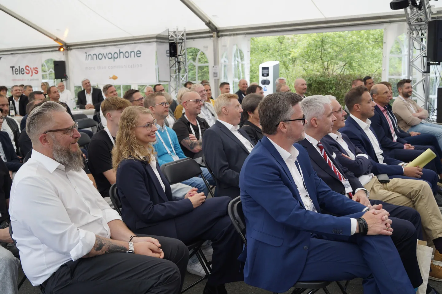 Das Publikum beim 30 jahre TeleSys Jubiläum
