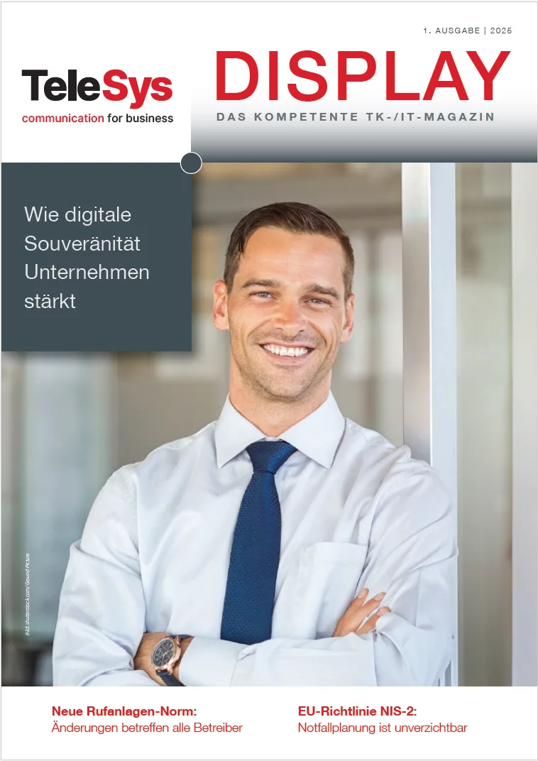 Das TeleSys „Display“ Magazin 01/2025