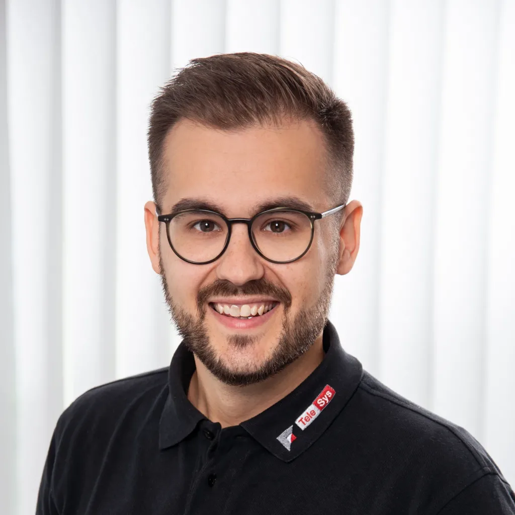 Portrait des TeleSys Mitarbeiters Herr Bodry