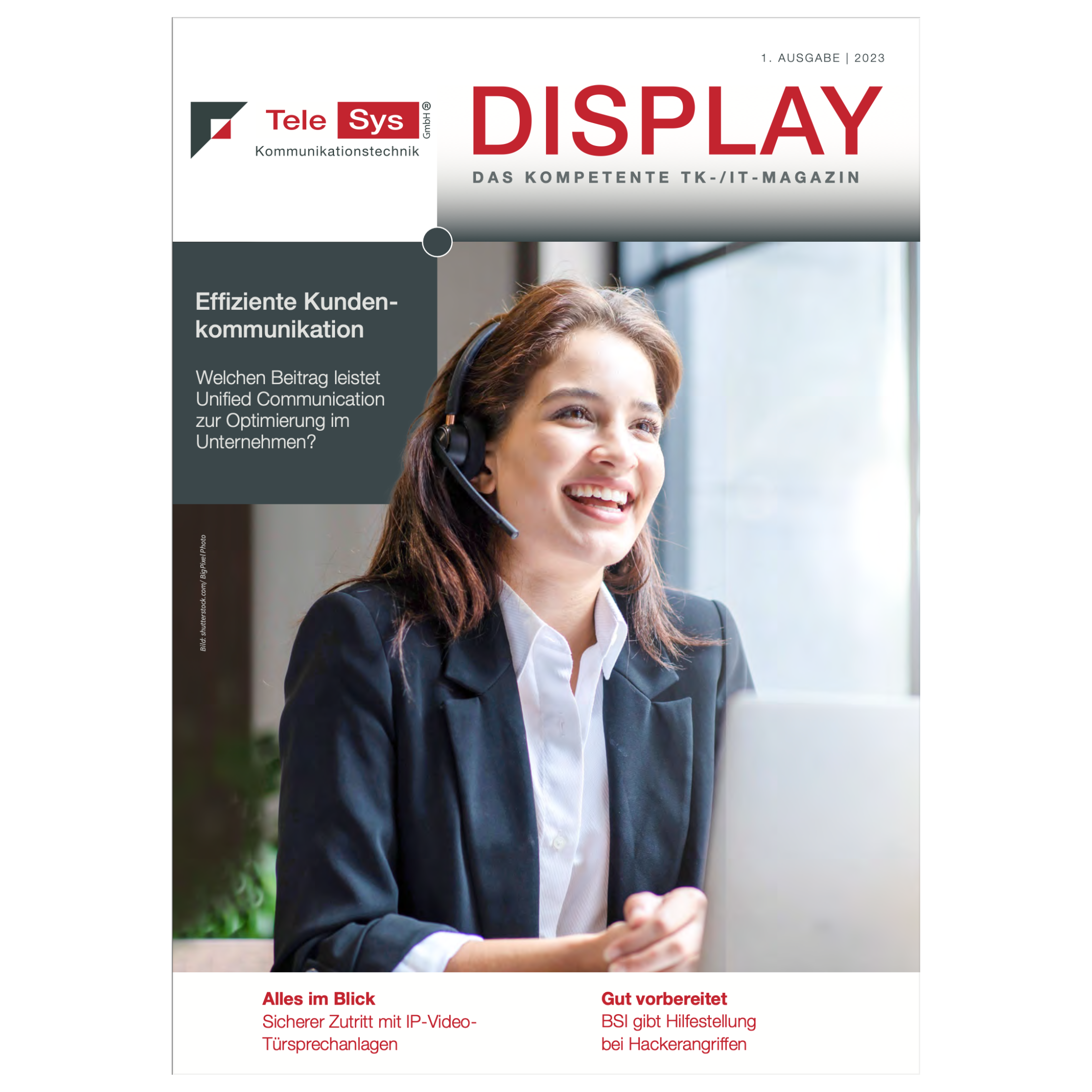 Das TeleSys „Display“ Magazin 01/2023