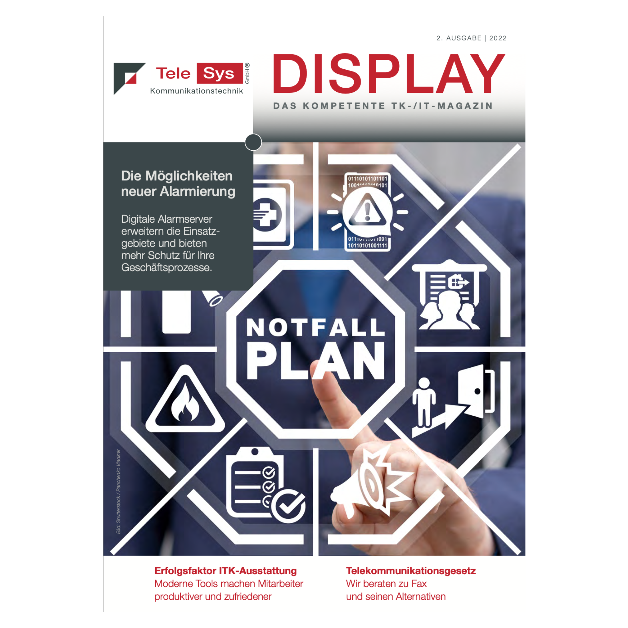 Das TeleSys „Display“ Magazin 02/2022
