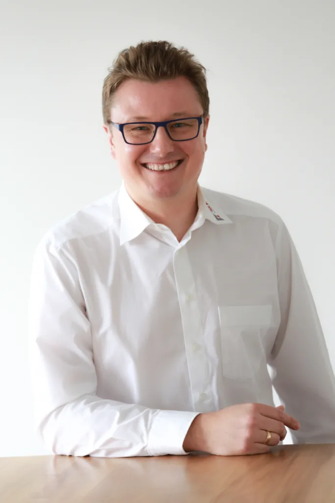Portrait des TeleSys Mitarbeiters Herr Wehrfritz